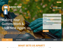 Tablet Screenshot of lehighgap.com